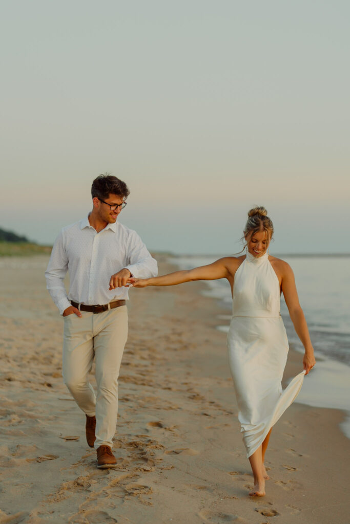 Candid Michigan elopement photographer